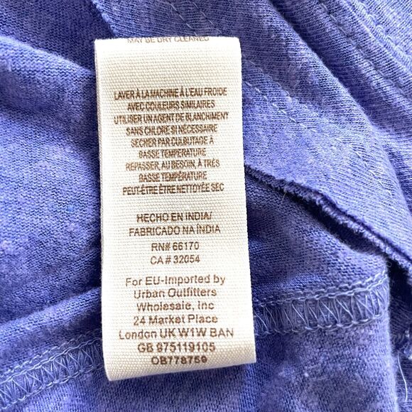 FREE PEOPLE Top Meant To Be Cutout Embroidered Tee Top OB778759 *Flaw - Picture 6 of 13